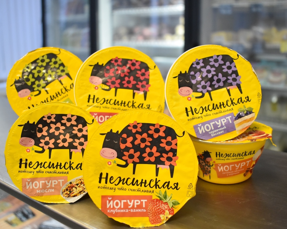 В продаже появились новые вкусы йогуртов бренда «Нежинская»